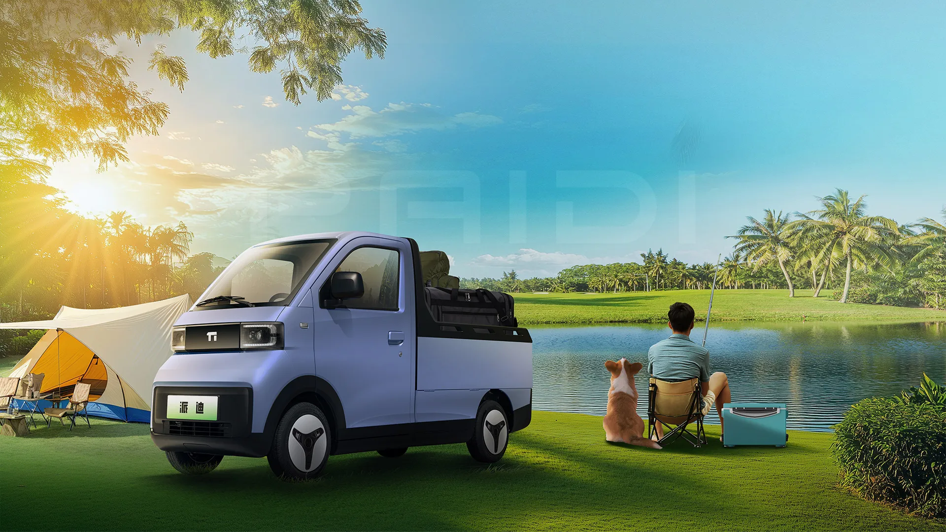 露营钓鱼车